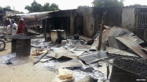 Ataques suicidas en contra de Bama, Nigeria.